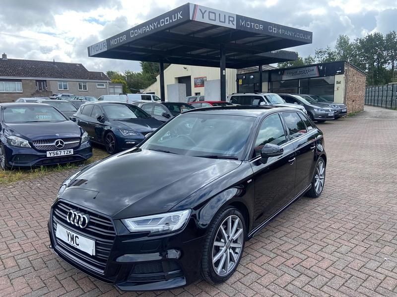 Used Audi A3 Black Edition 2019 Black Hatchback