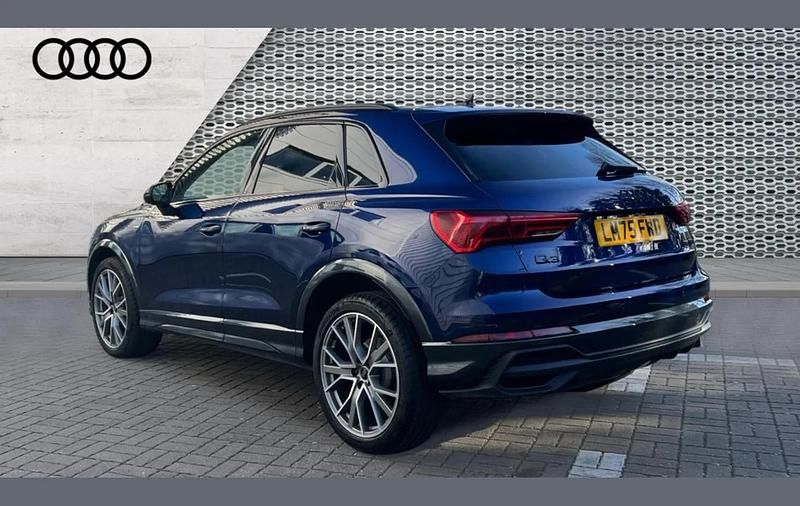Used Audi Q3 Black Edition 150 HP (110 kW) 2025 Blue SUV