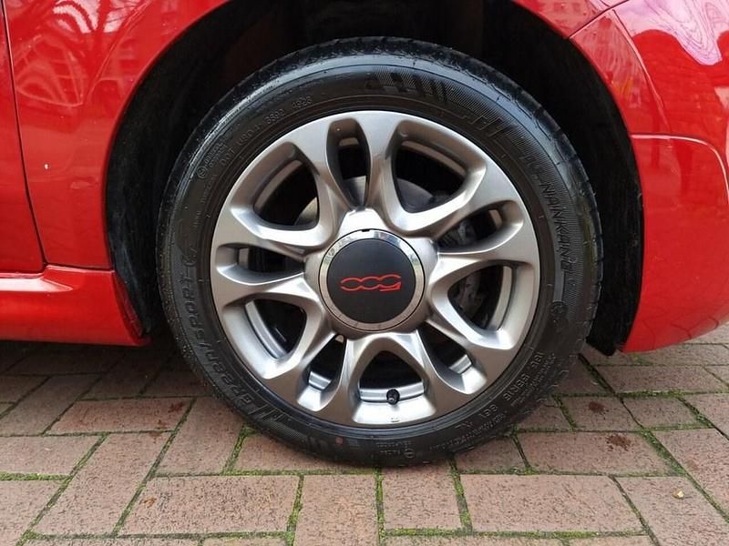 Used Fiat 500 S 69 HP (50 kW) 2017 Red Hatchback