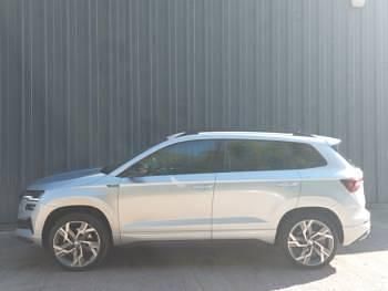 Used Skoda Karoq SportLine 150 HP (110 kW) 2024 Silver SUV