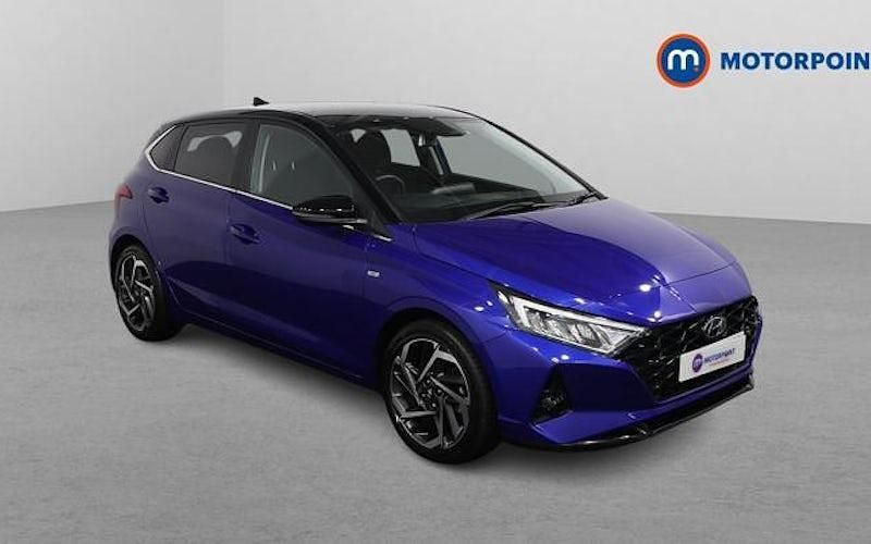 Used Hyundai i20 Ultimate 101 HP (74 kW) 2023 Blue Hatchback