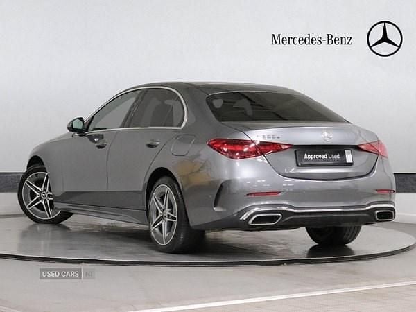Used Mercedes C300e AMG line 2023 Grey Sedan