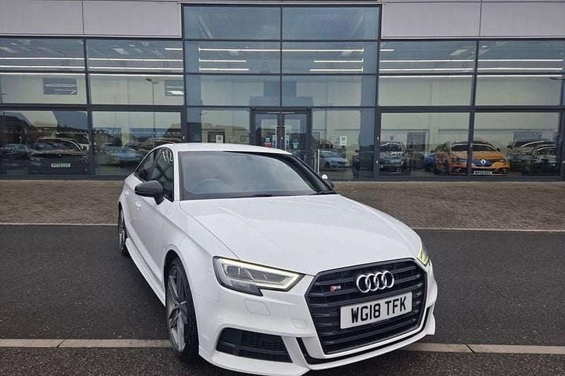 Used Audi A3 Black Edition 310 HP (228 kW) 2018 White Sedan