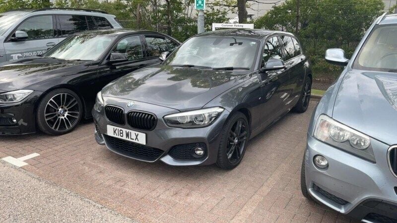Grey Used 2017 BMW 118 Efficient Dynamics Hatchback | £13,000 (Fair price) - Image 1/3