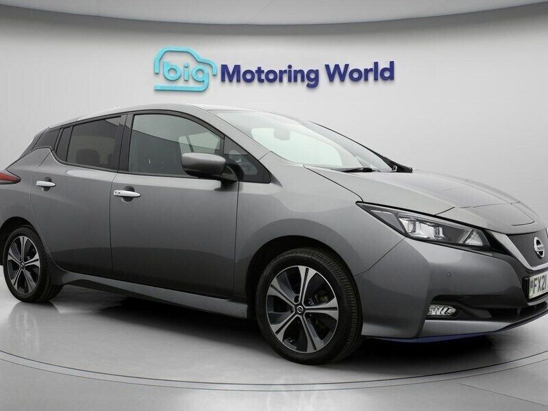 Grey Used 2021 Nissan Leaf N-TEC Hatchback | £10,100 (Good price) - Image 1/4