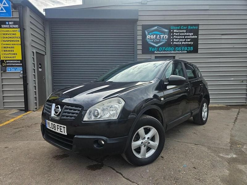 Black Used 2008 Nissan Qashqai Acenta SUV | £2,199 (Super price) - Image 1/4