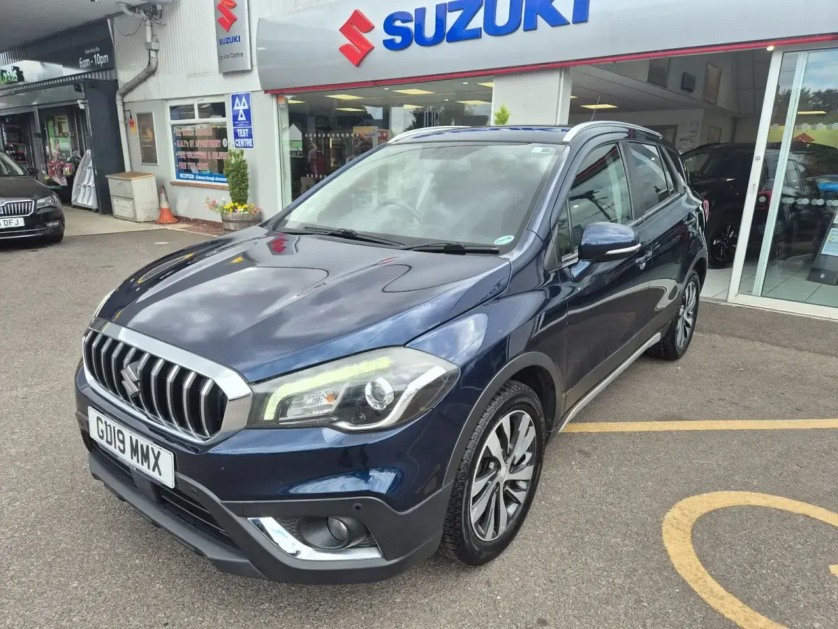 Used Suzuki SX4 S-Cross SZ-T 111 HP (81 kW) 2019 Blue SUV
