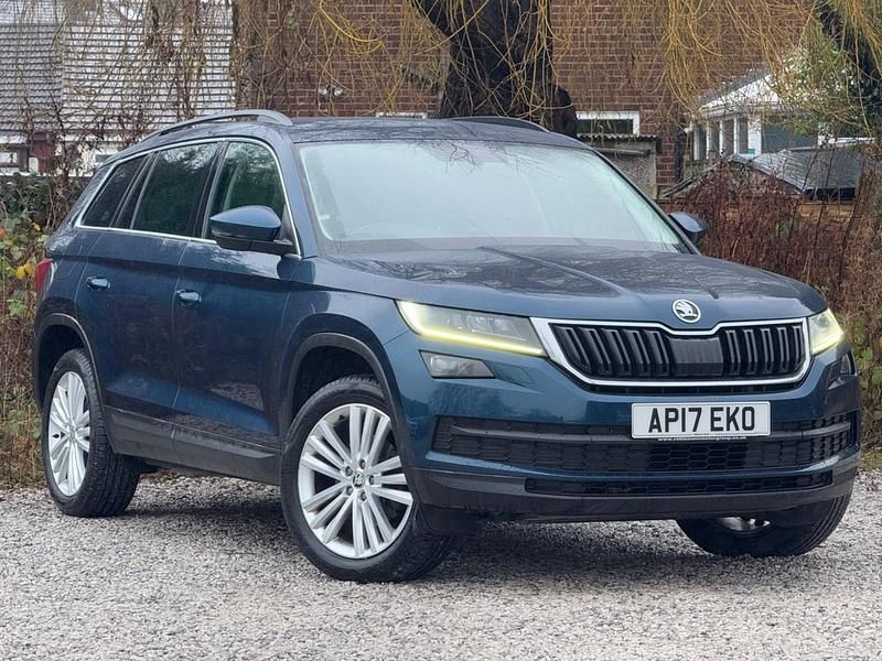 Blue Used 2017 Skoda Kodiaq SE L SUV | £11,999 (Fair price) - Image 1/4
