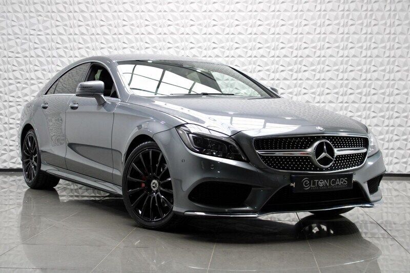 Grey Used 2016 Mercedes CLS220 AMG line Coupe | £15,990 (Fair price) - Image 1/4