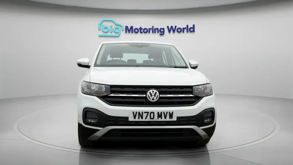 Used VW T-Cross S 95 HP (69 kW) 2020 White SUV