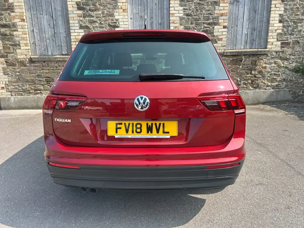 Used VW Tiguan SE 150 HP (110 kW) 2018 Red SUV