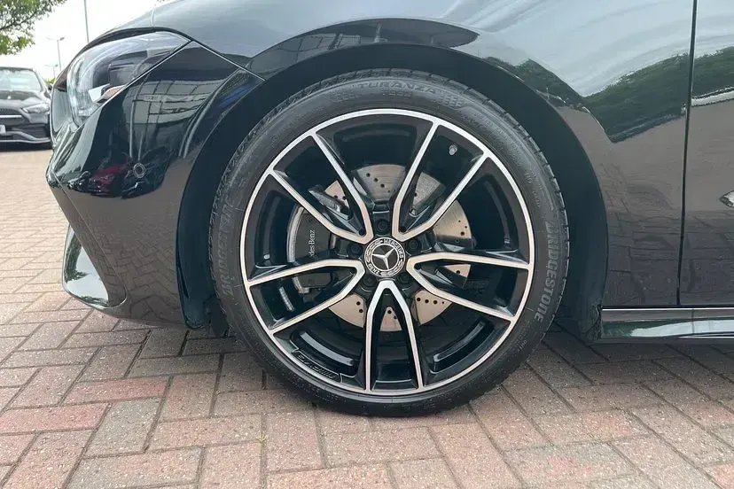 Used Mercedes CLA200 Shooting Brake AMG line 175 HP (128 kW) 2025 Cosmos black Estate
