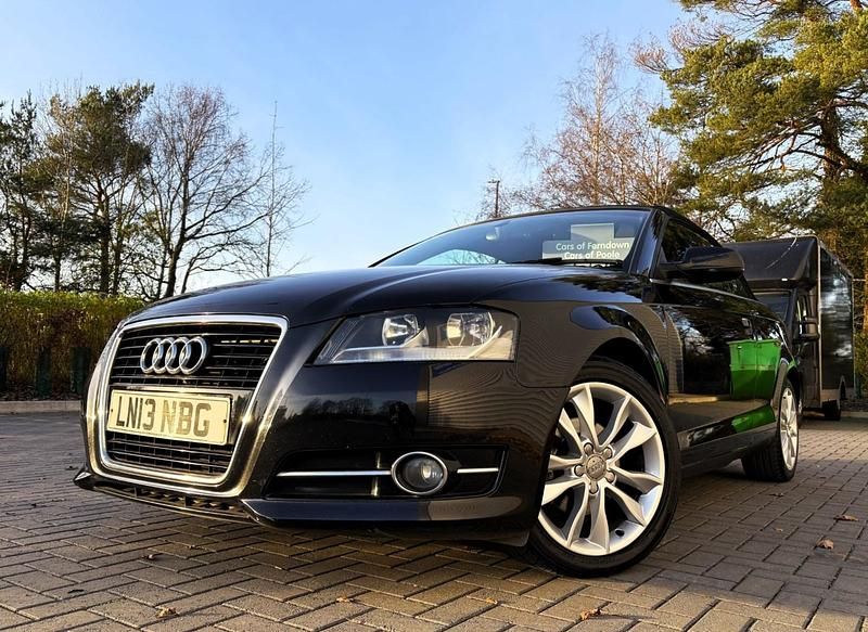 Used Audi A3 Cabriolet Sport 2013 Black Cabriolet