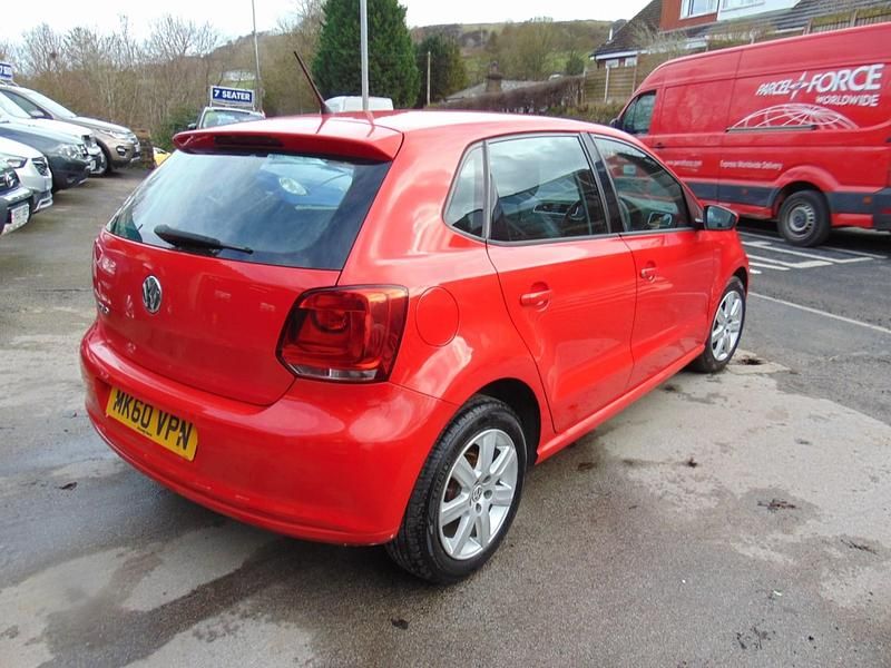 Used VW Polo SE 2010 Red Hatchback