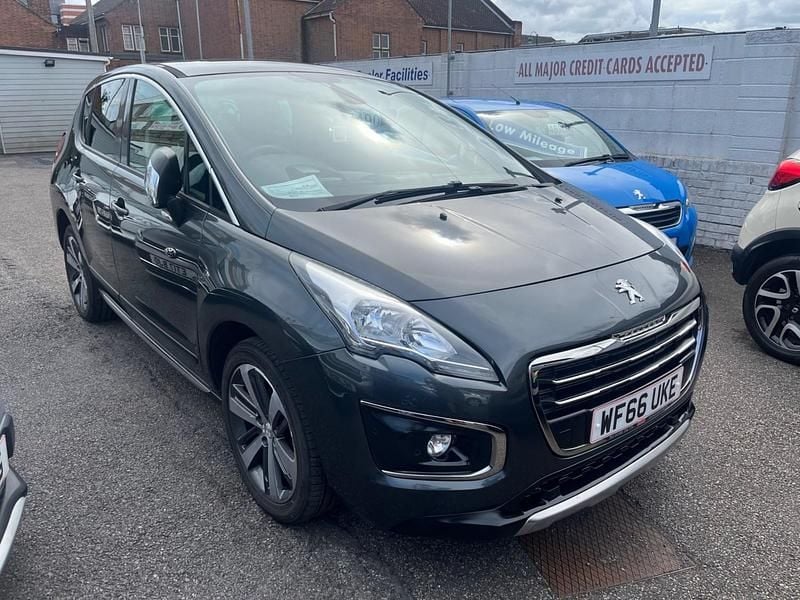 Grey Used 2016 Peugeot 3008 Allure Hatchback | £7,490 (Good price) - Image 1/4
