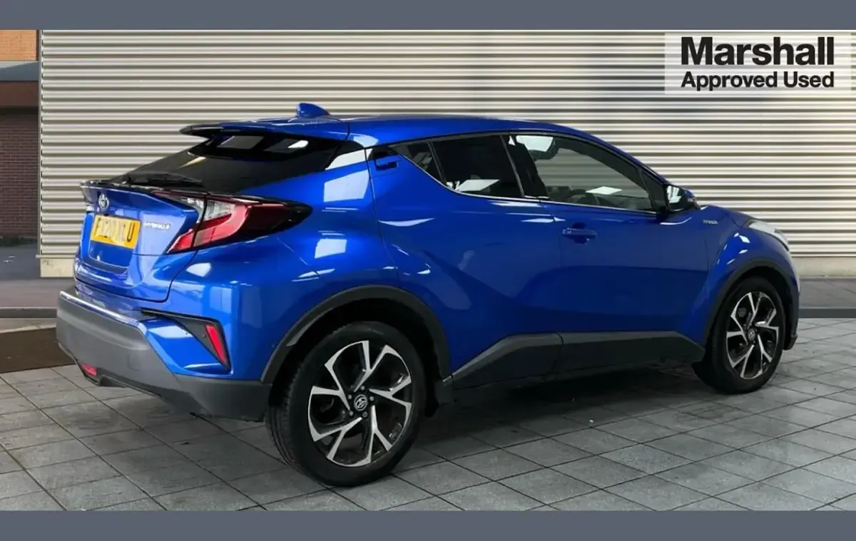 Usado Toyota C-HR Design 122 CV (89 kW) 2020 Azul SUV