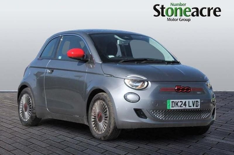 Used 2024 Fiat 500e Red Hatchback | £22,995 - Image 1/1