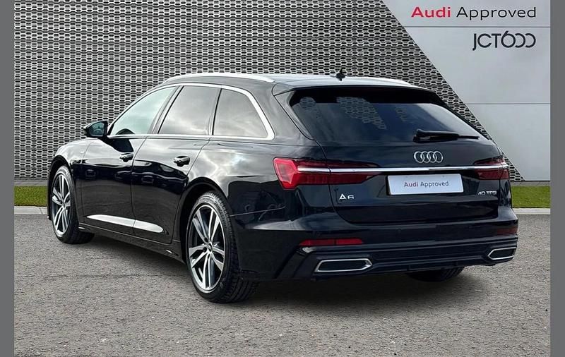Used Audi A6 S-Line 200 HP (147 kW) 2023 Black Estate