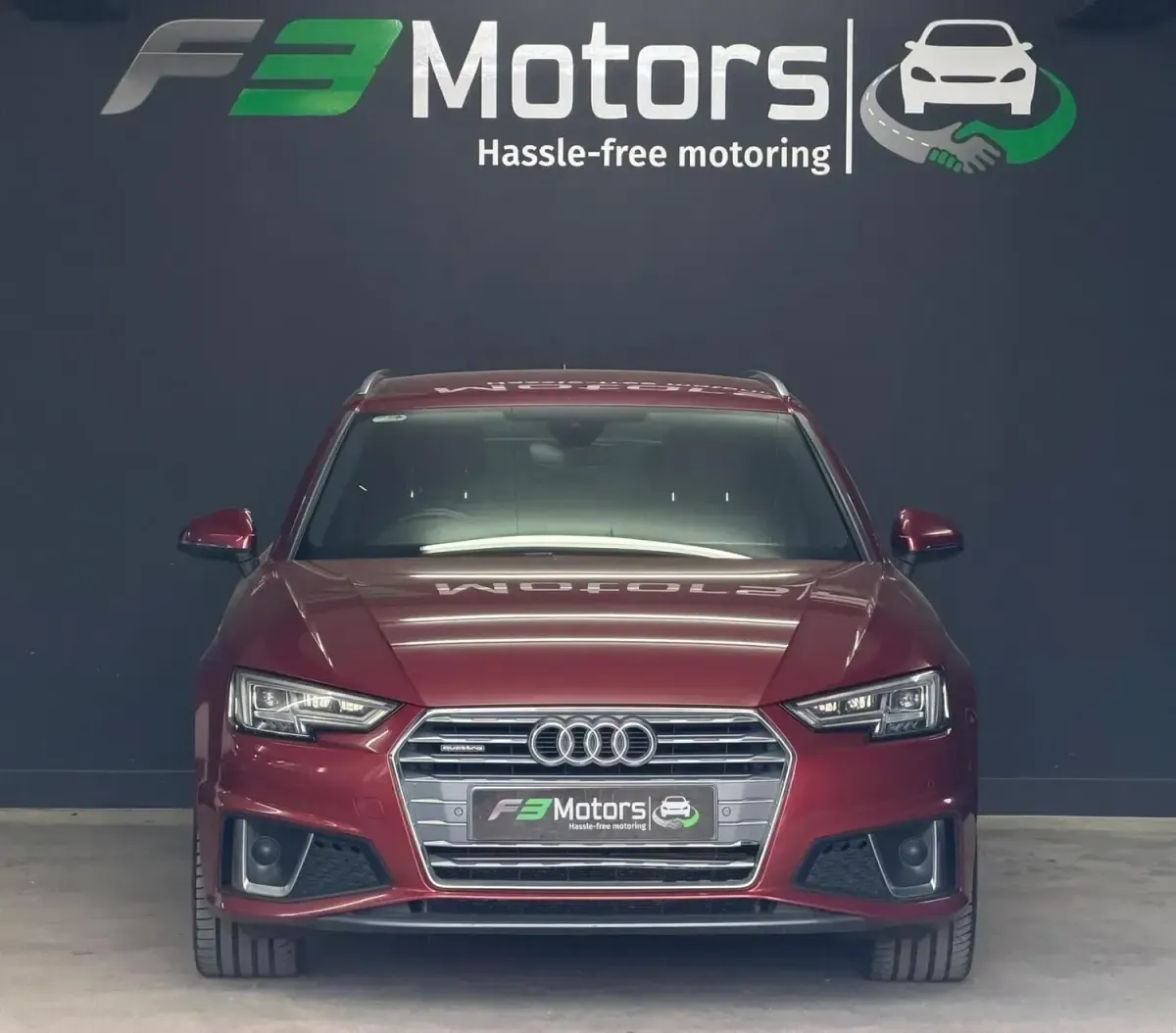 Używany Audi A4 S-Line 190 KM (139 kW) 2019 Czerwony Kombi