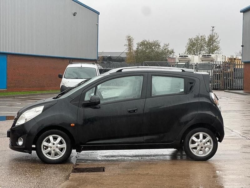 Used Chevrolet Spark LS 2011 Black Hatchback