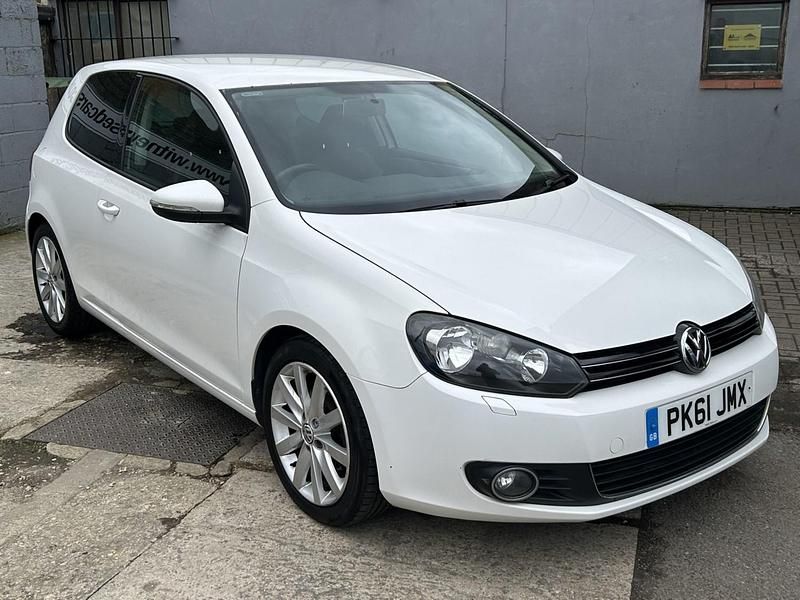 Used VW Golf VI GT 140 HP (102 kW) 2011 White Hatchback