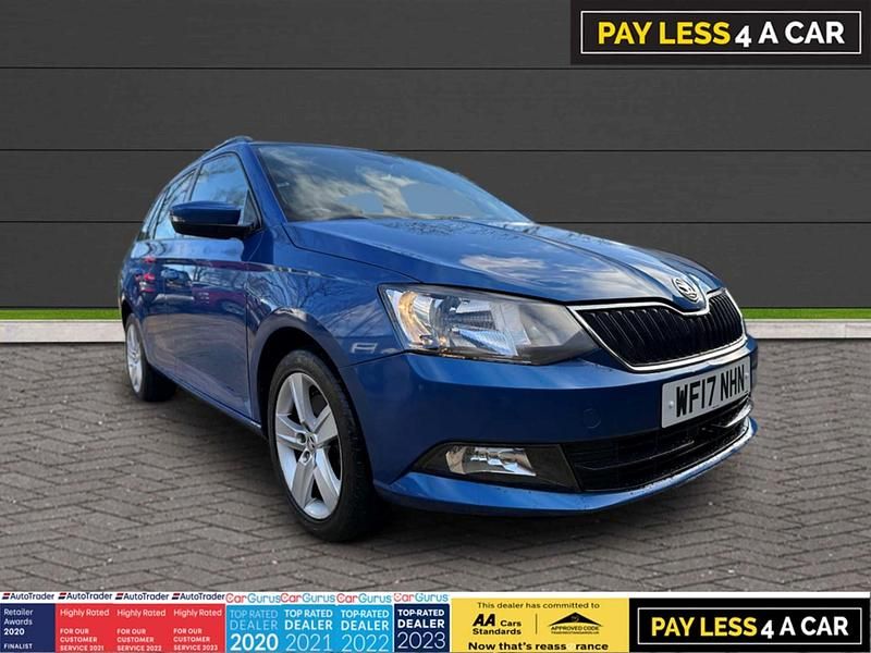 Blue Used 2017 Skoda Fabia SE L Estate | £5,995 (Good price) - Image 1/4