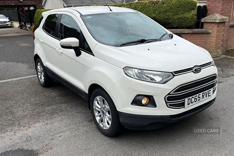 White Used 2015 Ford Ecosport Zetec SUV | £5,250 (Good price) - Image 1/1