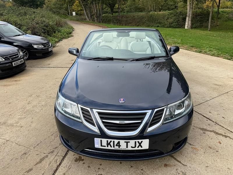 Used Saab 9-3 Cabriolet Linear 2014 Blue Cabriolet