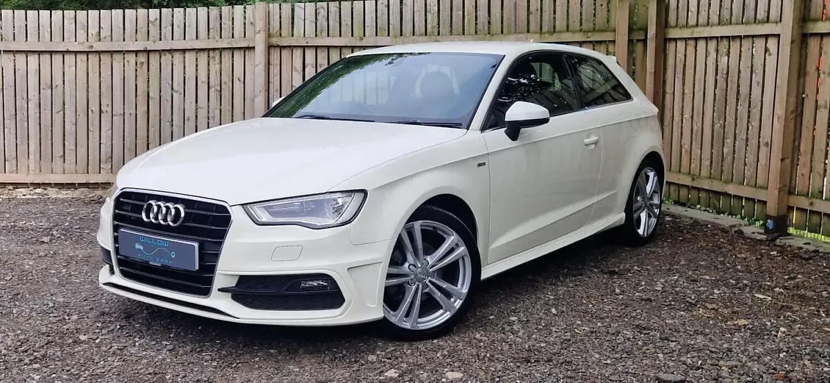 Used Audi A3 S-Line 2012 White Hatchback