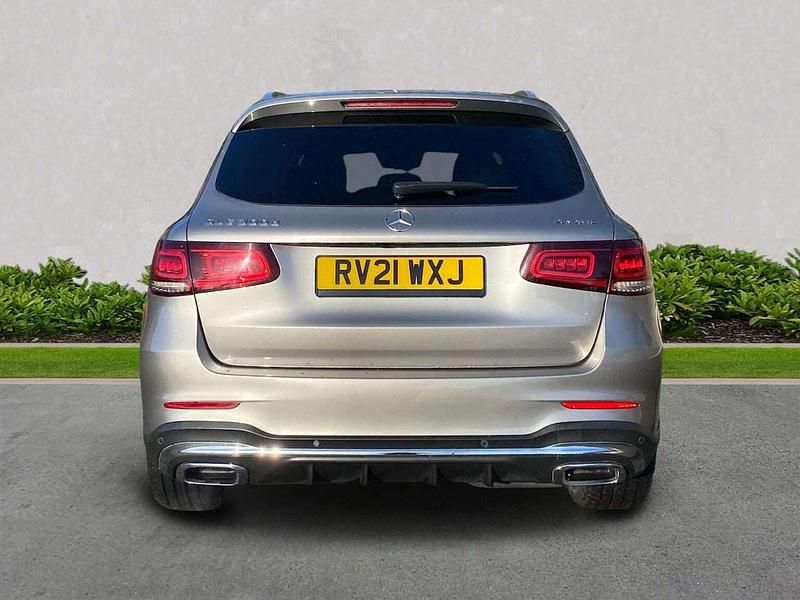 Used Mercedes GLC300 AMG Line Premium 2021 Silver Estate