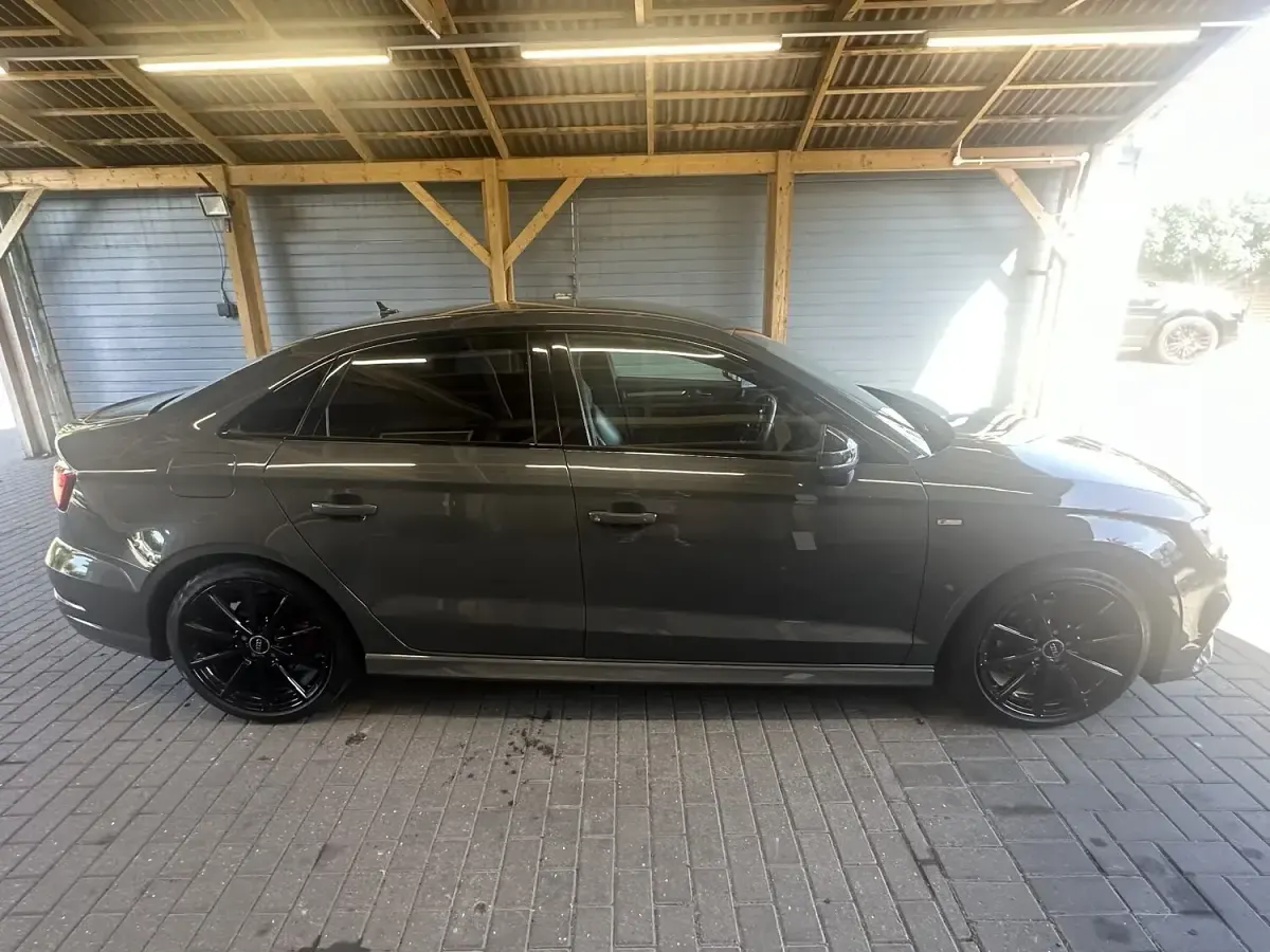 Used Audi A3 Black Edition 150 HP (110 kW) 2017 Grey Sedan