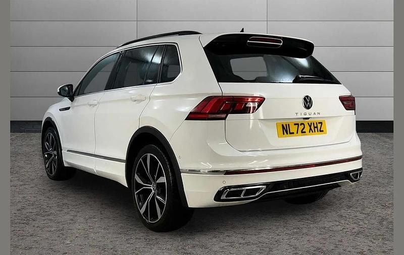 Used VW Tiguan R-line 150 HP (110 kW) 2022 White SUV