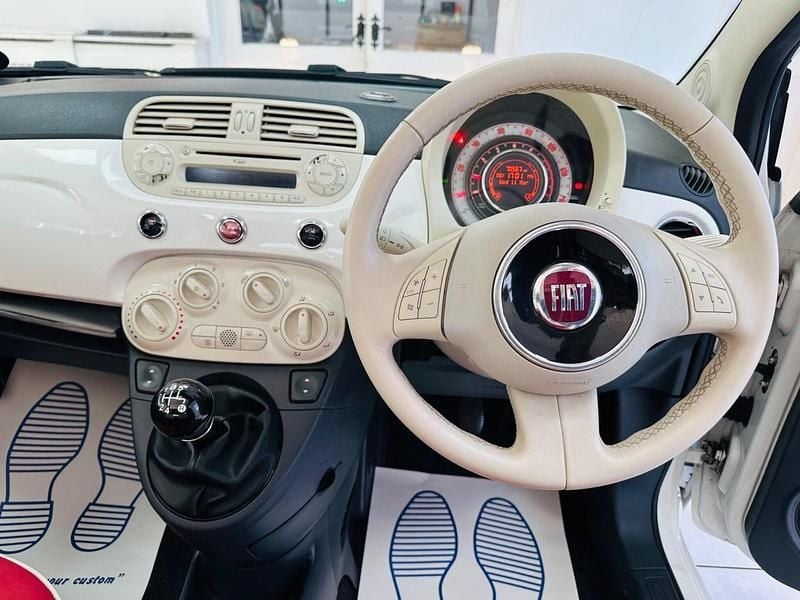 Used Fiat 500C Pop 2011 White Cabriolet