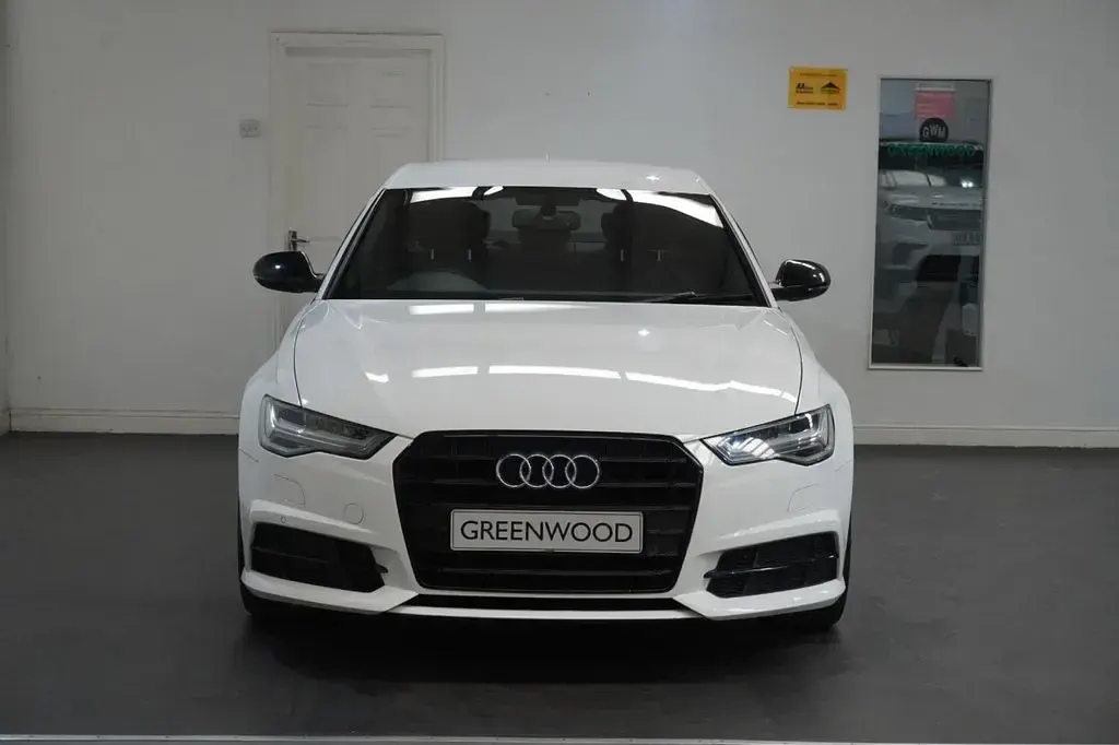 Used Audi A6 Black Edition 190 HP (139 kW) 2018 White Sedan