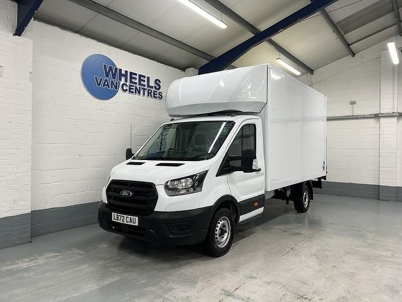 Used Ford Transit 130 HP (95 kW) 2022 White Cabriolet