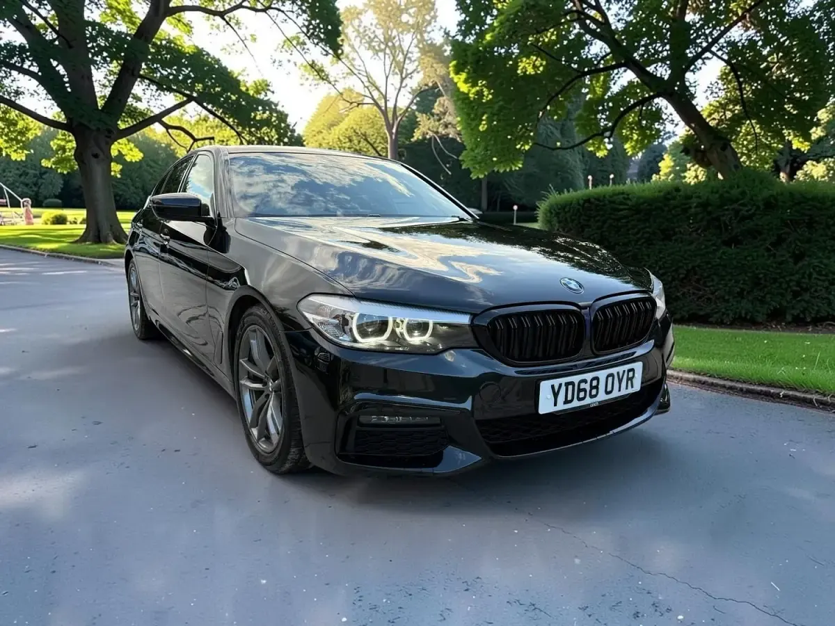 Used BMW 520 M Sport 2018 Black Sedan