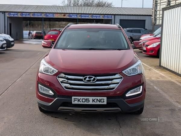Used Hyundai Santa Fe Premium 194 HP (142 kW) 2013 Red SUV