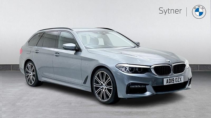 Blue Used 2019 BMW 540 M Sport Estate | £32,750 (Fair price) - Image 1/4