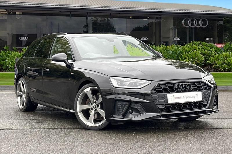 Black Used 2022 Audi A4 Black Edition Estate | £27,950 (Fair price) - Image 1/4