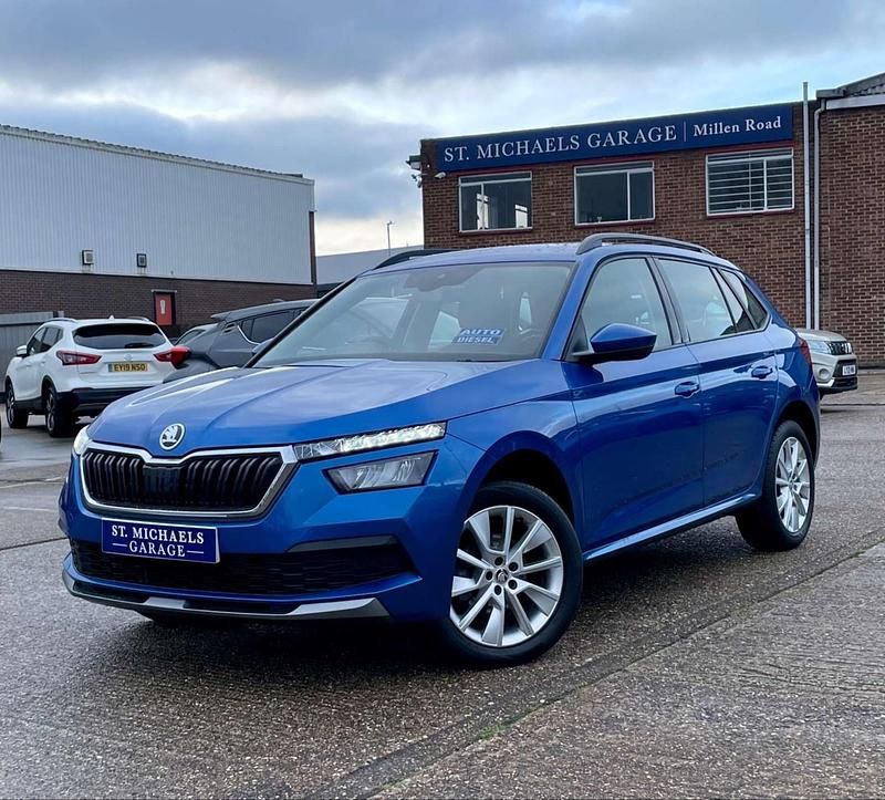 Blue Used 2020 Skoda Kamiq SE SUV | £12,695 (Fair price) - Image 1/4