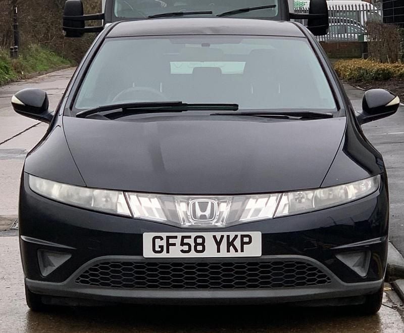 Used Honda Civic SE 2009 Black Hatchback