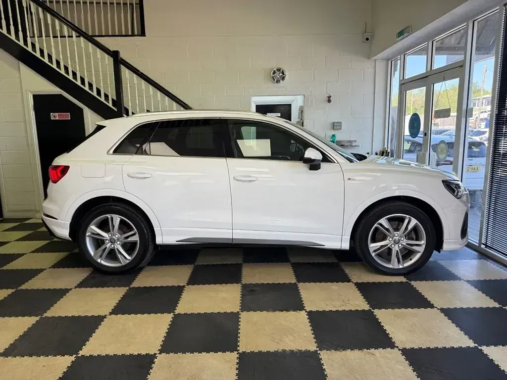 Begagnad Audi Q3 S-Line 190 HK (139 kW) 2019 Vit SUV