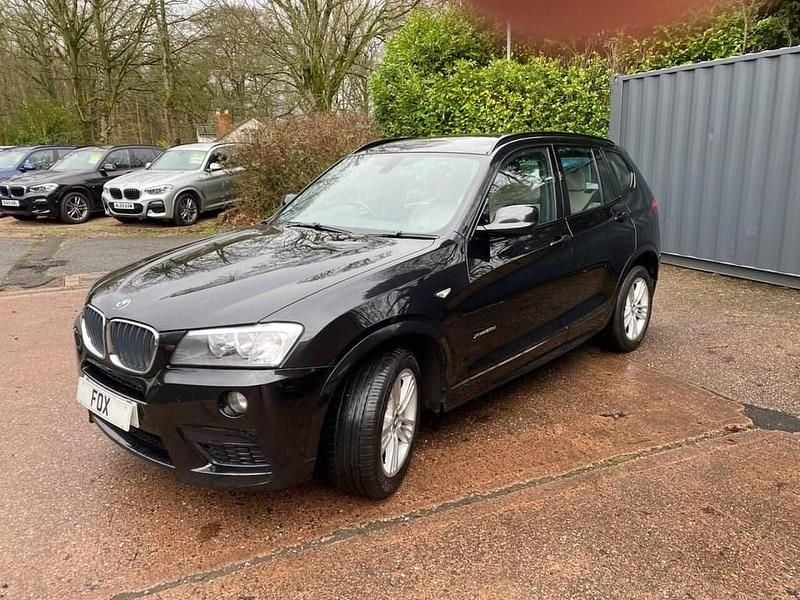 Used BMW X3 M Sport 184 HP (135 kW) 2013 Black SUV