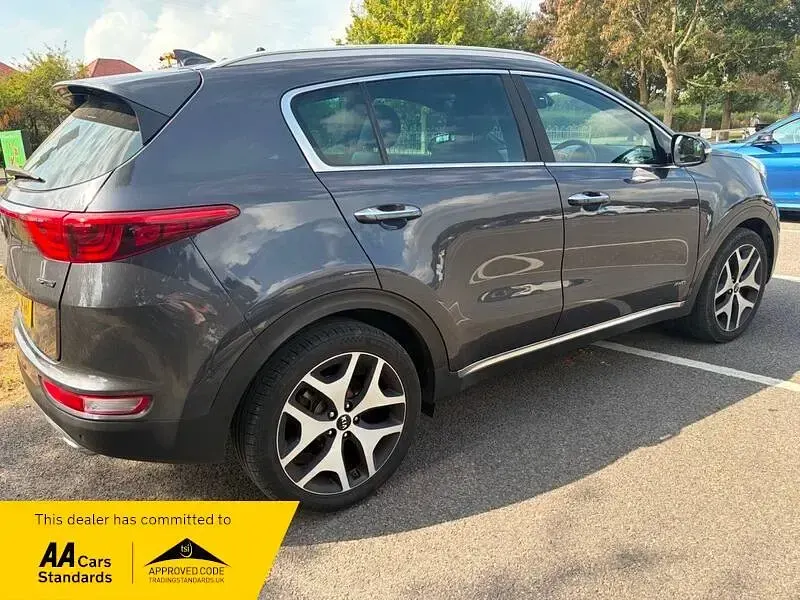 Used Kia Sportage GT-Line 134 HP (98 kW) 2017 Silver SUV