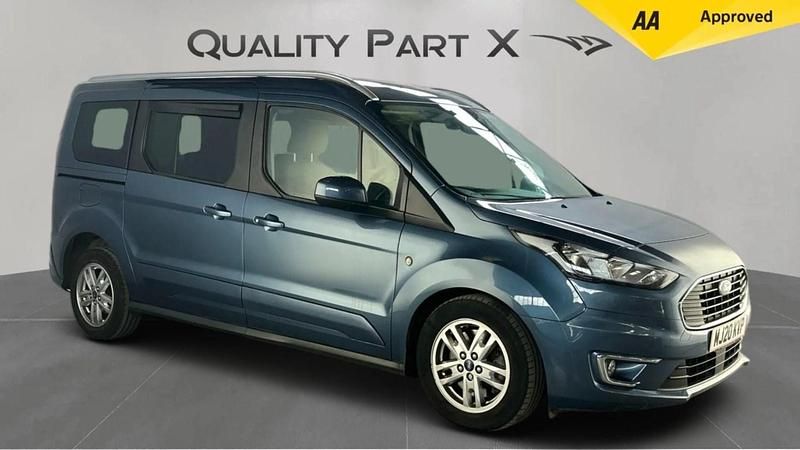 Blue Used 2020 Ford Grand Tourneo Connect Titanium MPV | £14,699 (Good price) - Image 1/4
