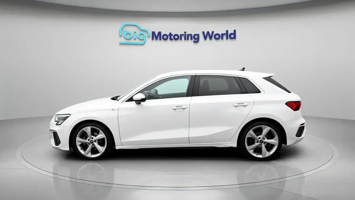 Used Audi A3 Sportback S-Line 2022 White Hatchback