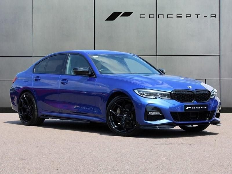 Blue Used 2019 BMW 330e M Sport Sedan | £15,495 (Fair price) - Image 1/4