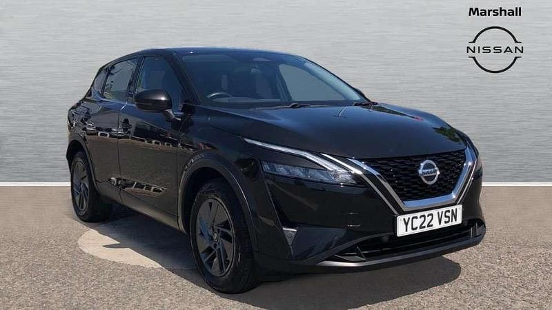 Black Used 2022 Nissan Qashqai Acenta Premium SUV | £19,716 (Good price) - Image 1/4