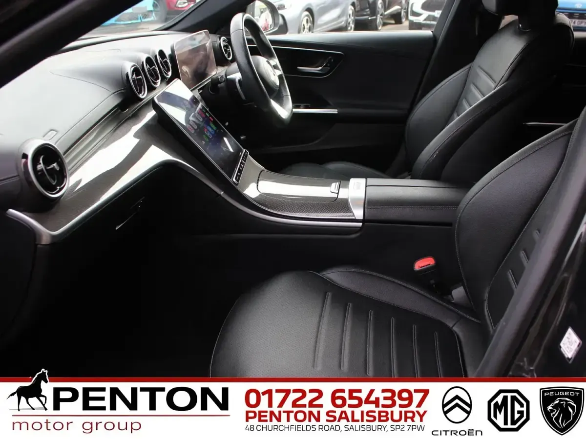 Used Mercedes C220 AMG line 200 HP (147 kW) 2023 Grey Estate