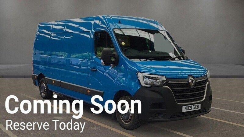 Blue Used 2021 Renault Master Business Van | £11,490 (Super price) - Image 1/4